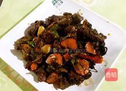 Illustration of how to make carrot beer duck 8