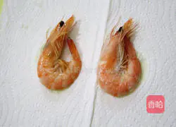 Illustration of grilled dried shrimp 6