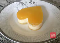 Illustration of how to make orange mousse cake 13