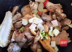 Illustration of how to make goose stewed with sauerkraut 6