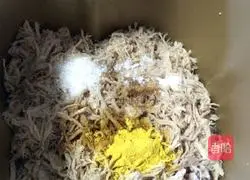 Illustration of making homemade meat floss 13