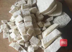 Illustration of how to make diced steamed buns with tomato sauce 2