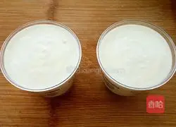 Illustration of how to make jelly mousse cup 9