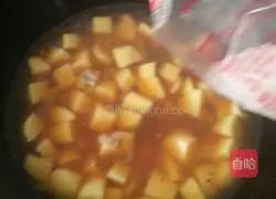 Illustration of making mashed potato rice bowl 8