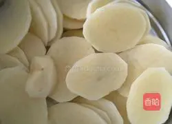 Illustration of how to make beef and mashed potato curry rice 4