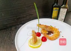 Illustration of how to make fried lemon shrimp with olives 9