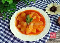 Illustration of how to make diced potatoes in tomato sauce 8