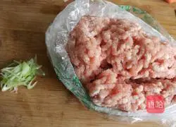 Illustration of braised meatballs 1