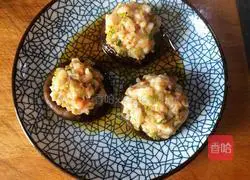 Illustration of how to make mushrooms and shrimps 7