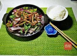 Illustration of how to make sizzling beef 8