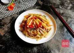 Illustration of how to make razor clams with scallion oil 7