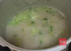 Small abalone and taro porridge Practice illustration 13