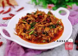 Illustration of how to make spicy stir-fried clams 10