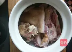 Illustration of braised pork head meat 3