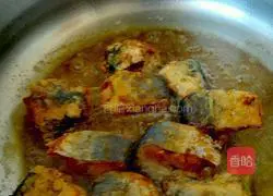 Illustration of how to make pan-fried mackerel 6