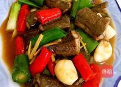 Illustration of braised wild large eel 4