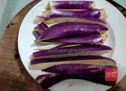 Illustration of how to make steamed eggplant 4