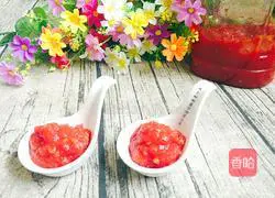 Illustration of tomato sauce making 14