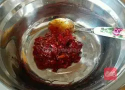 Illustration of twice-cooked pork with sweet potato skin 10