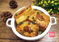 Illustration of braised Hakka stuffed tofu 12