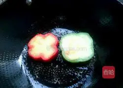 Illustration of how to make colorful pepper mashed potato cake 5