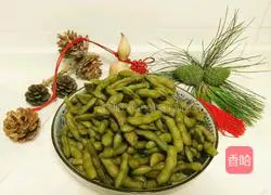 Illustration of how to make abalone juice mixed with edamame 5