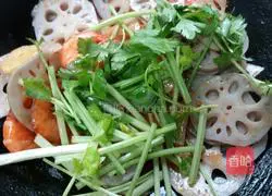 Illustration of spicy hot pot shrimp recipe 13