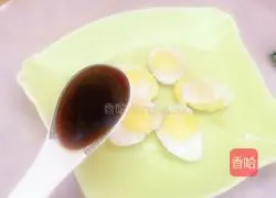 Illustration of how to make steamed quail eggs 6