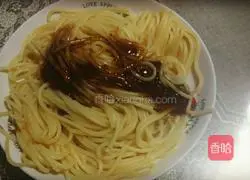 Illustration of how to make black pepper sauce pasta 4