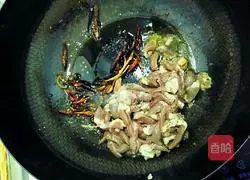 Illustration of how to make spicy chicken hearts 10