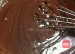 Illustration of how to make lava chocolate cake 6