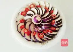 Illustration of how to make steamed eggplant with minced meat 5