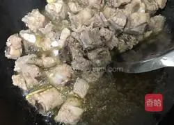 Drawing sugar Illustration of how to make vinegar pork ribs 2
