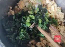 Illustration of how to make egg and tofu buns 6