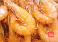 Illustration of braised shrimp in oil 9