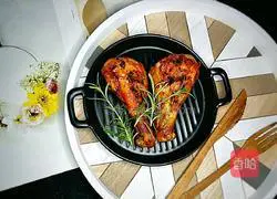 Illustration of how to make roast chicken legs 7