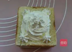 Pocket Toast Cream Cake Recipe Illustration 6