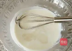 Illustration of how to make rainbow mousse 10