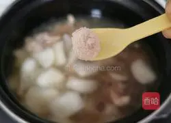 Illustration of how to make white radish stewed lamb chops 12