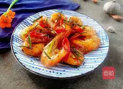 How to stir-fry prawns in oil Illustration 7