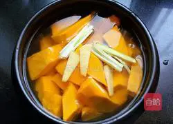 Salted egg pumpkin soup recipe 3