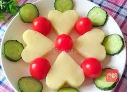 Illustration of how to make love mashed potatoes 4