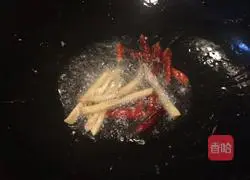 Spicy meat Illustration of how to make silk 3