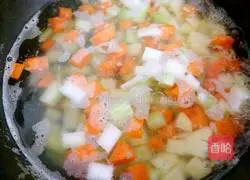 Illustration of how to make stir-fried pork belly 3 cubes 5