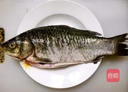 Braised crucian carp recipe 1