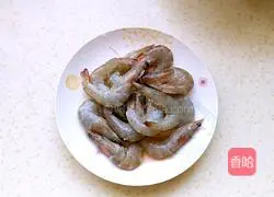 Illustration of how to make braised shrimp 1