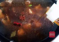 Stewed yam with pork ribs Practice illustration 11