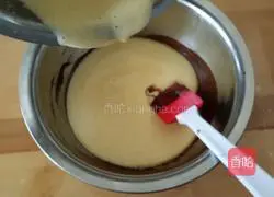 Illustration of how to make lava chocolate cake 8