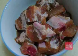 Barbecue with corn and potatoes Illustration of how to make pork ribs 1