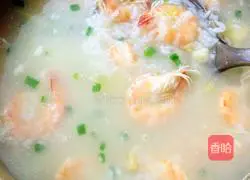 Illustration of how to make scallop and seafood porridge 8